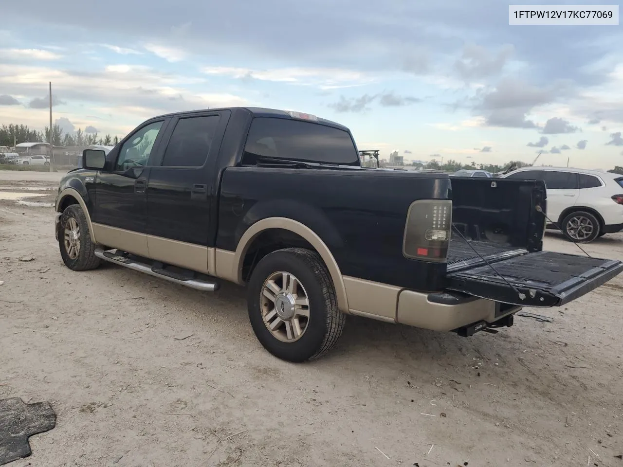 2007 Ford F150 Supercrew VIN: 1FTPW12V17KC77069 Lot: 74299534