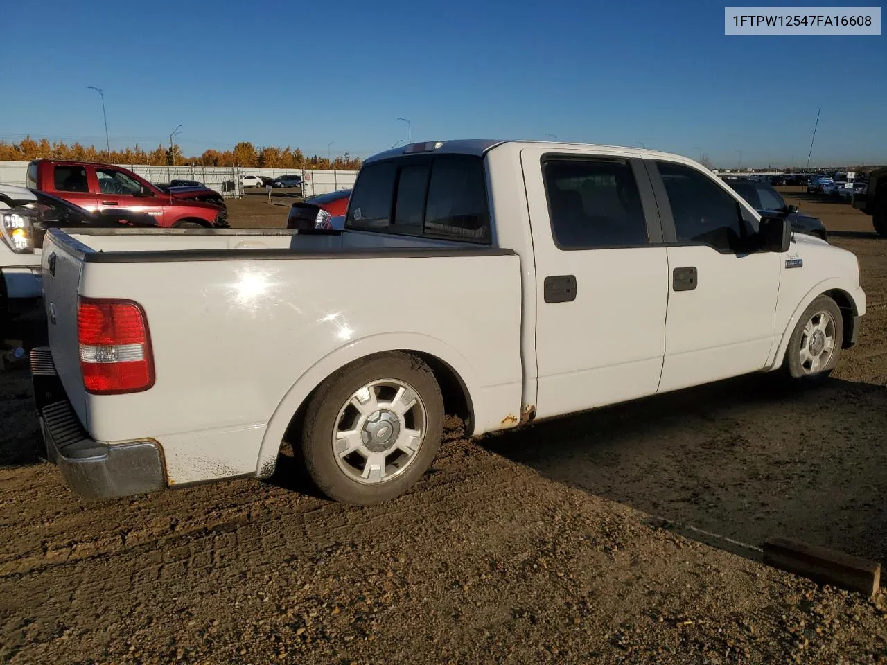 1FTPW12547FA16608 2007 Ford F150 Supercrew