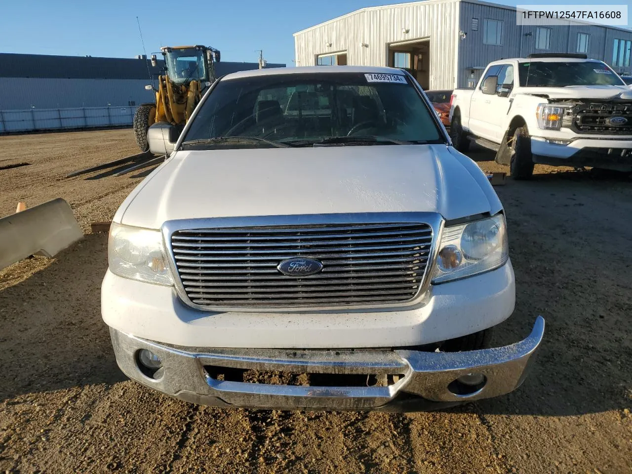 1FTPW12547FA16608 2007 Ford F150 Supercrew