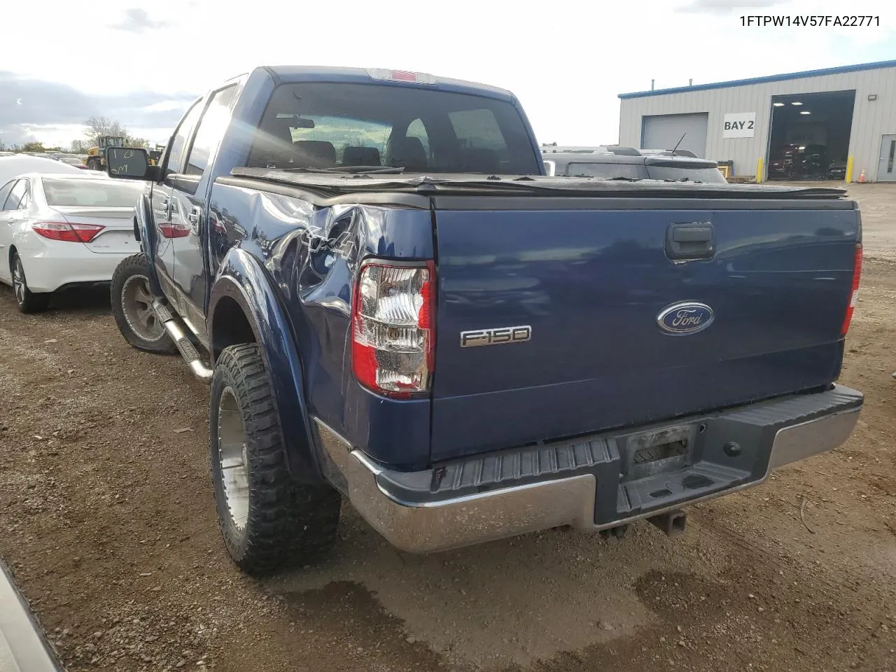 2007 Ford F150 Supercrew VIN: 1FTPW14V57FA22771 Lot: 75247804