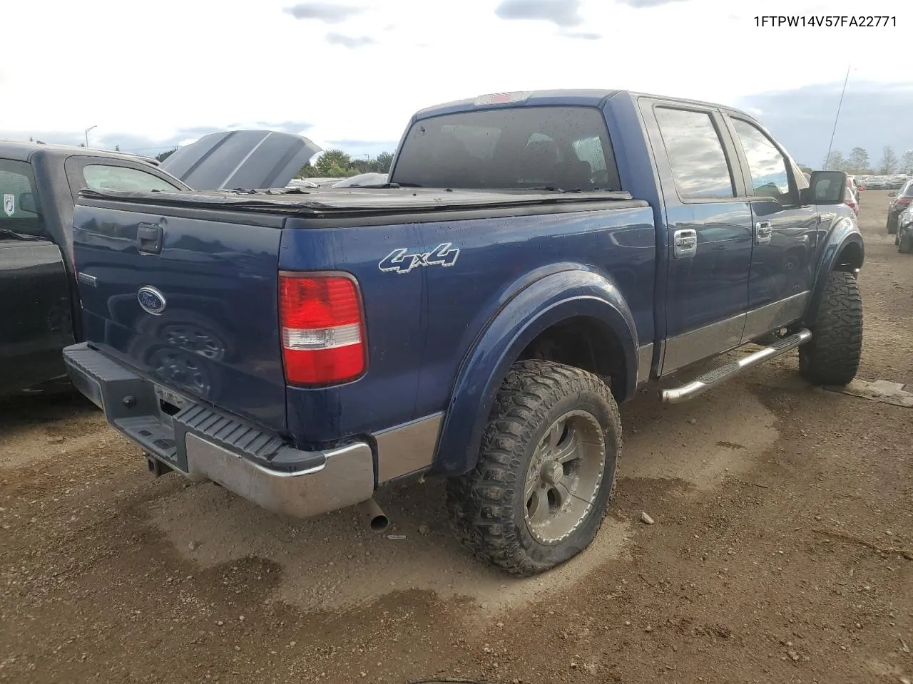 2007 Ford F150 Supercrew VIN: 1FTPW14V57FA22771 Lot: 75247804