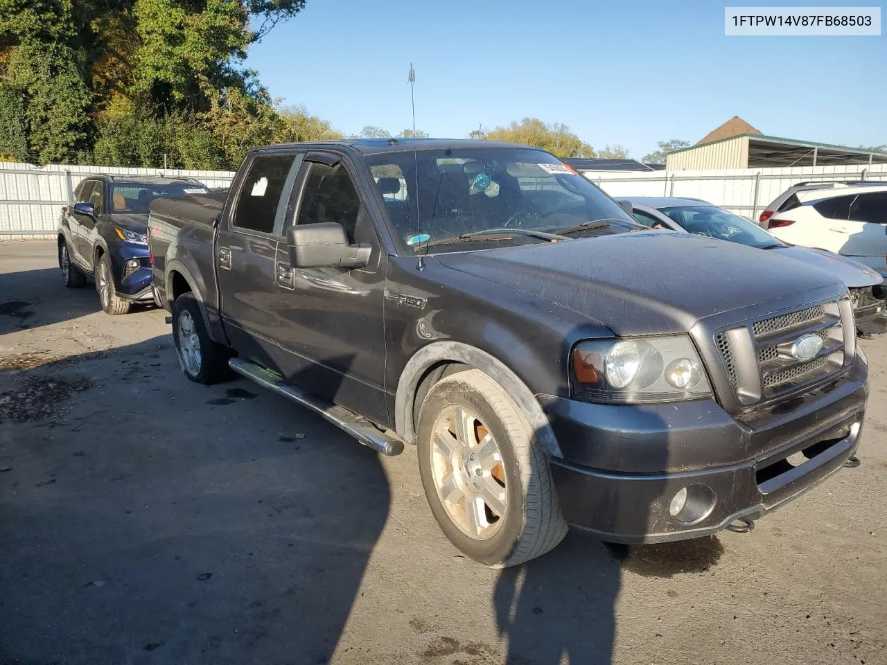 1FTPW14V87FB68503 2007 Ford F150 Supercrew