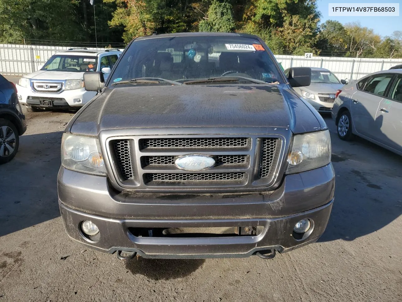 1FTPW14V87FB68503 2007 Ford F150 Supercrew