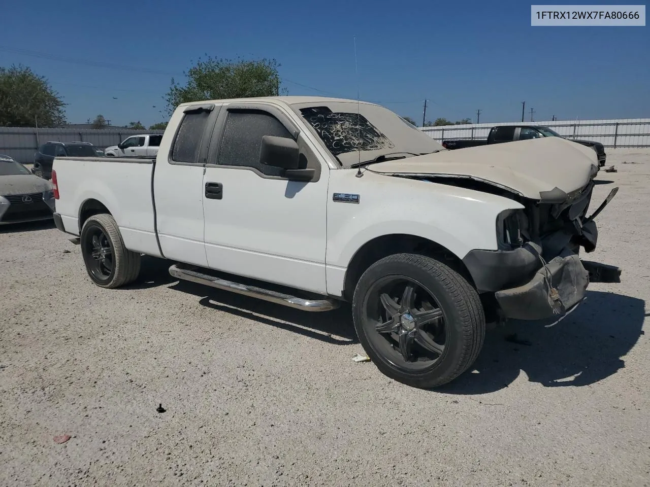 2007 Ford F150 VIN: 1FTRX12WX7FA80666 Lot: 76338044