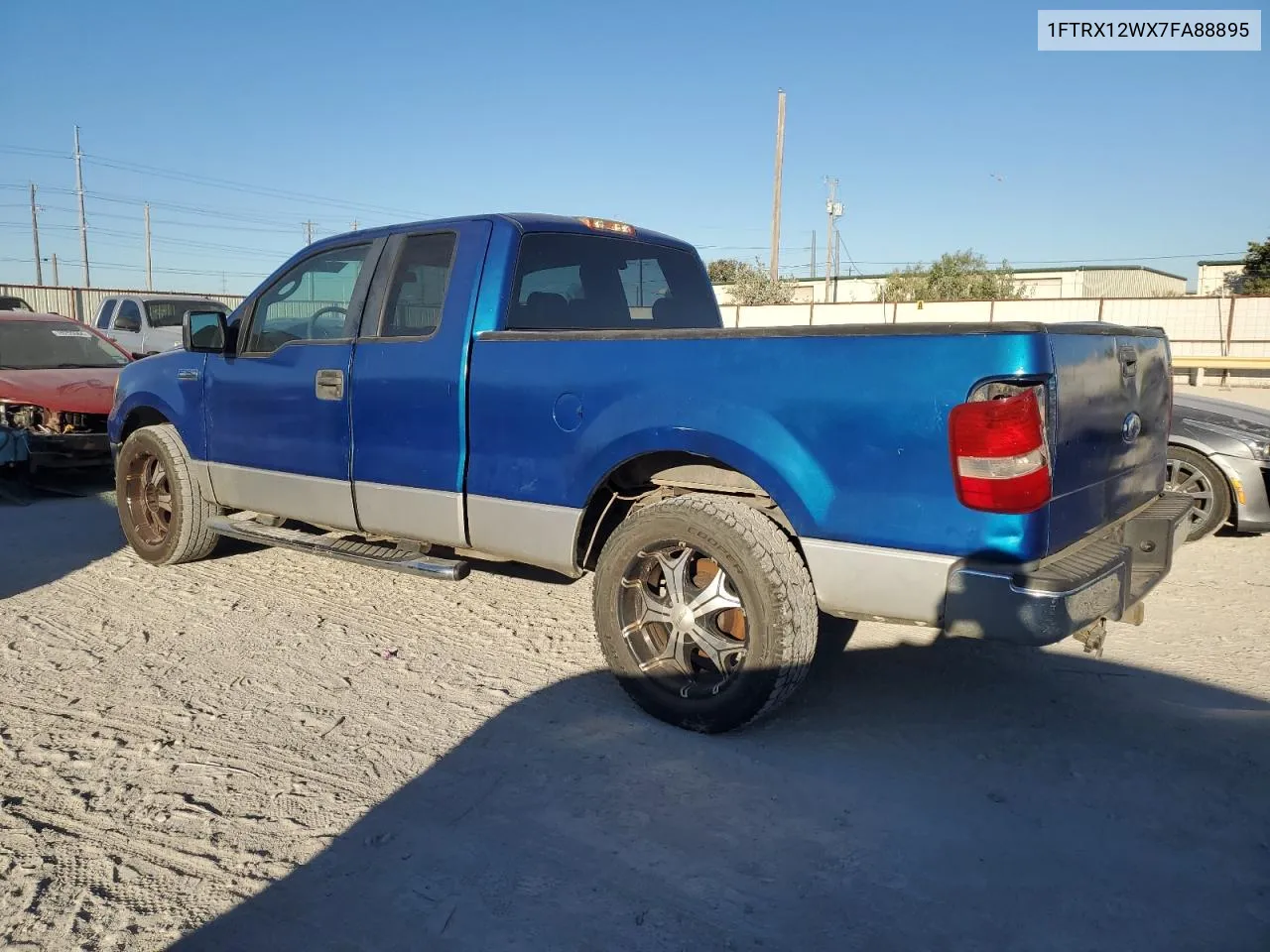 2007 Ford F150 VIN: 1FTRX12WX7FA88895 Lot: 76399614