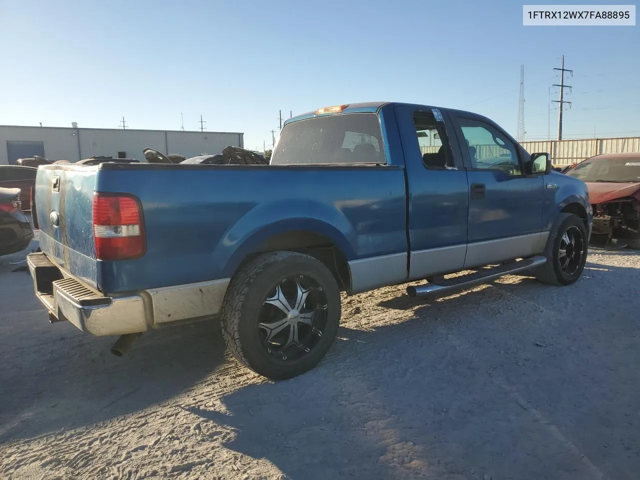 2007 Ford F150 VIN: 1FTRX12WX7FA88895 Lot: 76399614