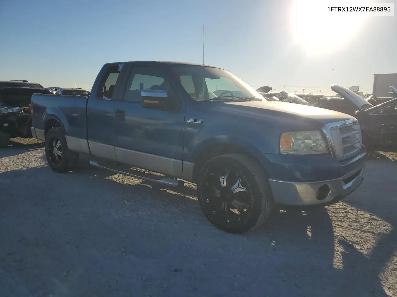 2007 Ford F150 VIN: 1FTRX12WX7FA88895 Lot: 76399614