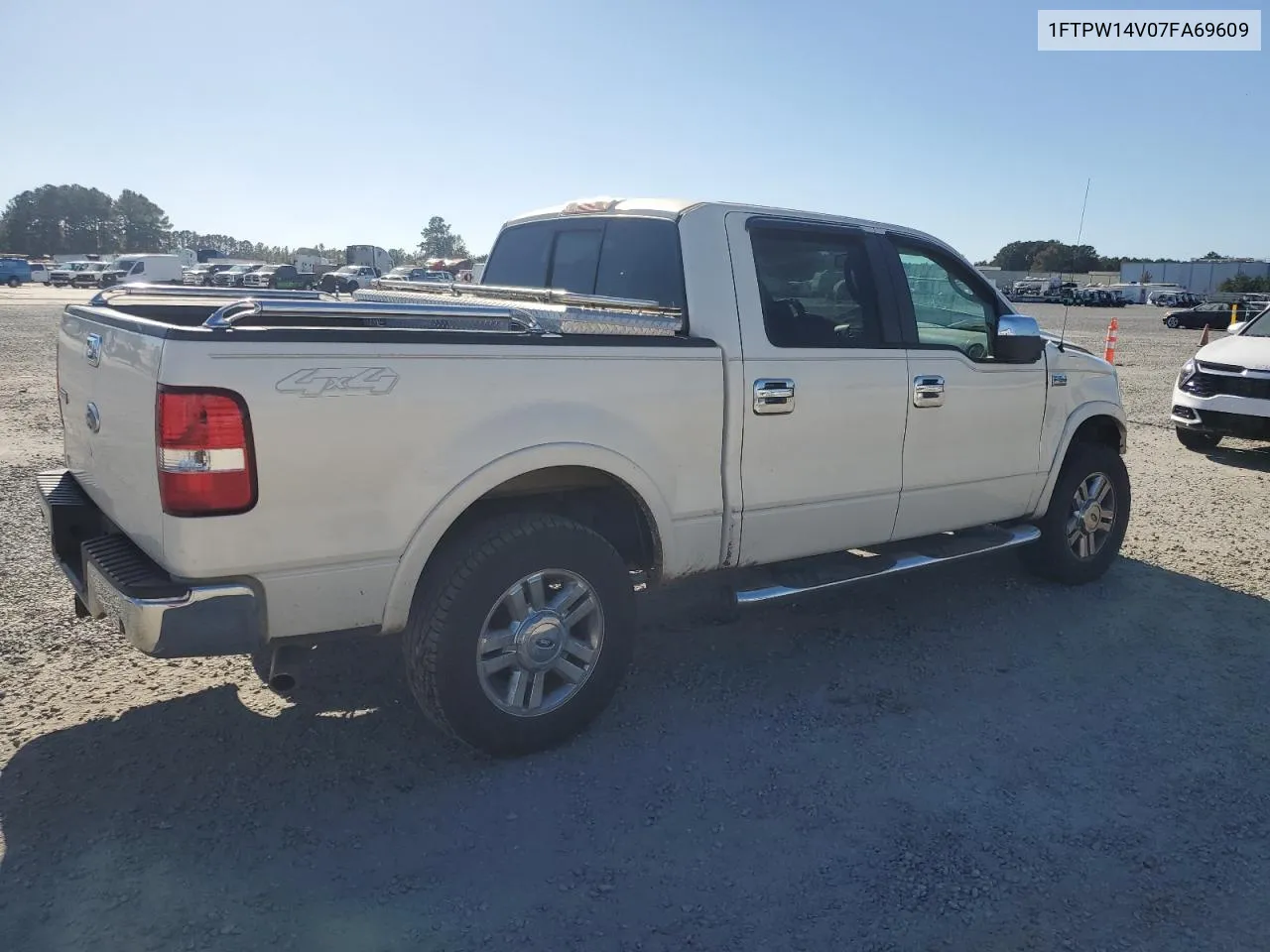 2007 Ford F150 Supercrew VIN: 1FTPW14V07FA69609 Lot: 76985994