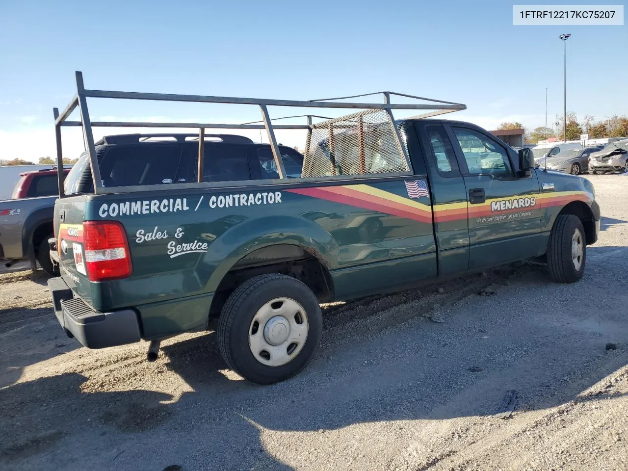 2007 Ford F150 VIN: 1FTRF12217KC75207 Lot: 77135764