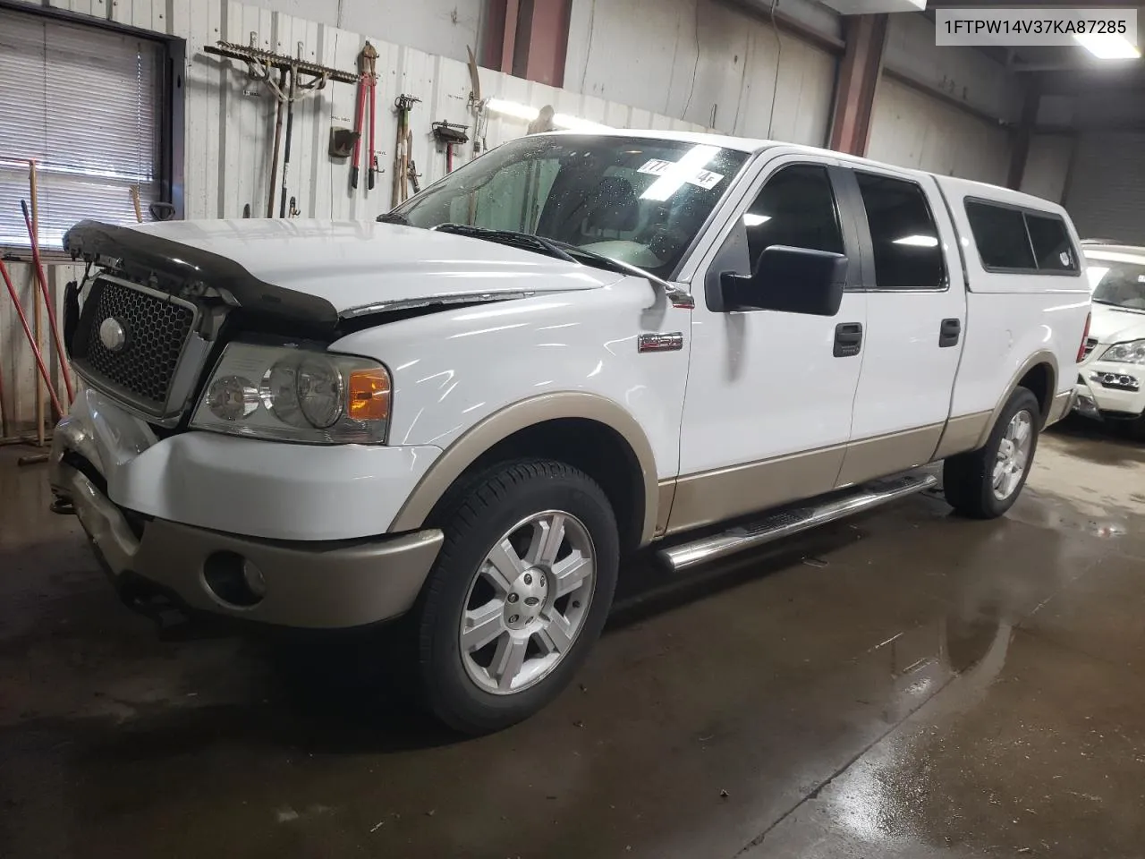 2007 Ford F150 Supercrew VIN: 1FTPW14V37KA87285 Lot: 77498134