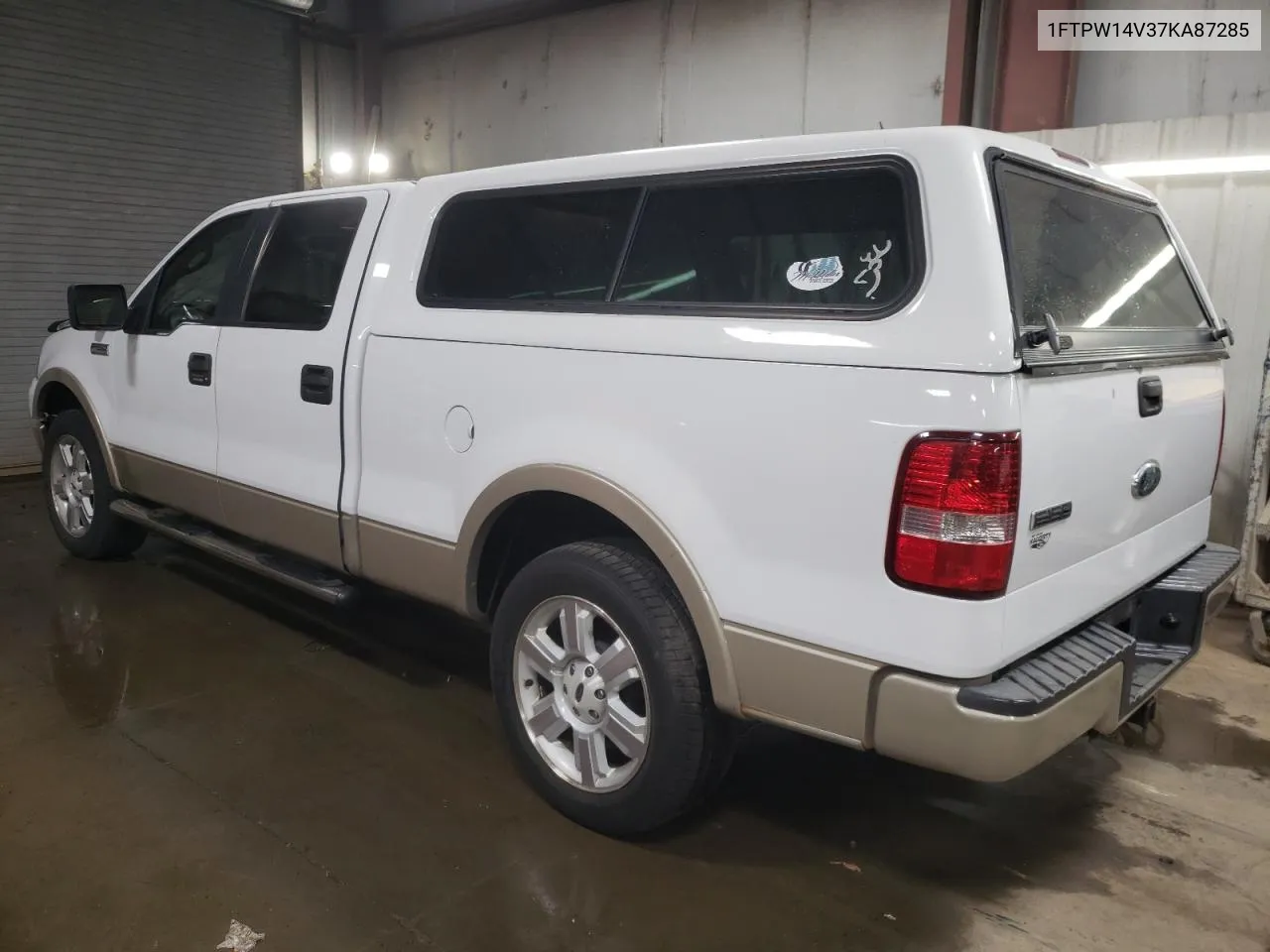 2007 Ford F150 Supercrew VIN: 1FTPW14V37KA87285 Lot: 77498134