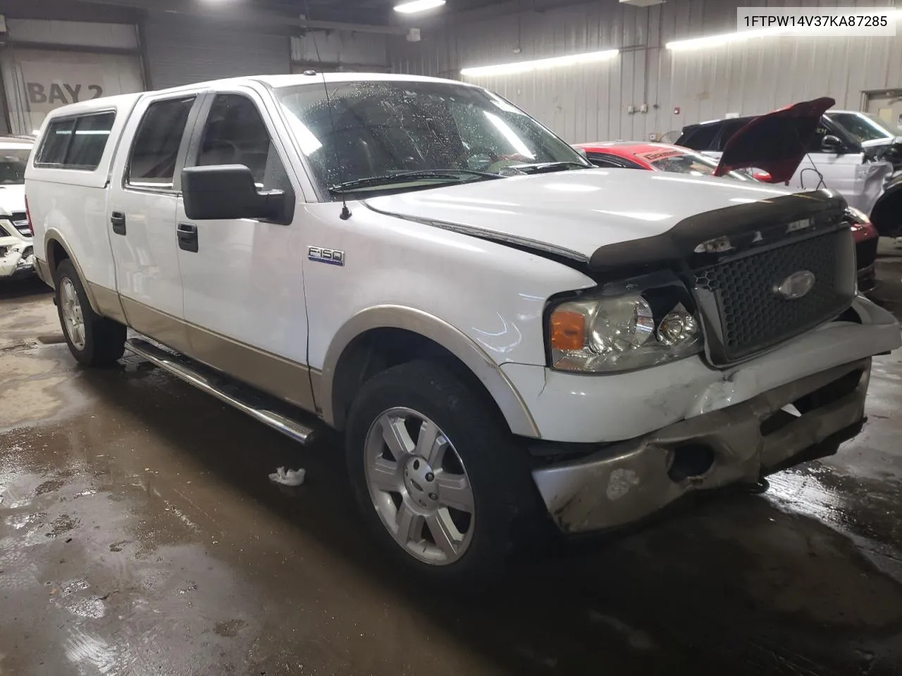 2007 Ford F150 Supercrew VIN: 1FTPW14V37KA87285 Lot: 77498134