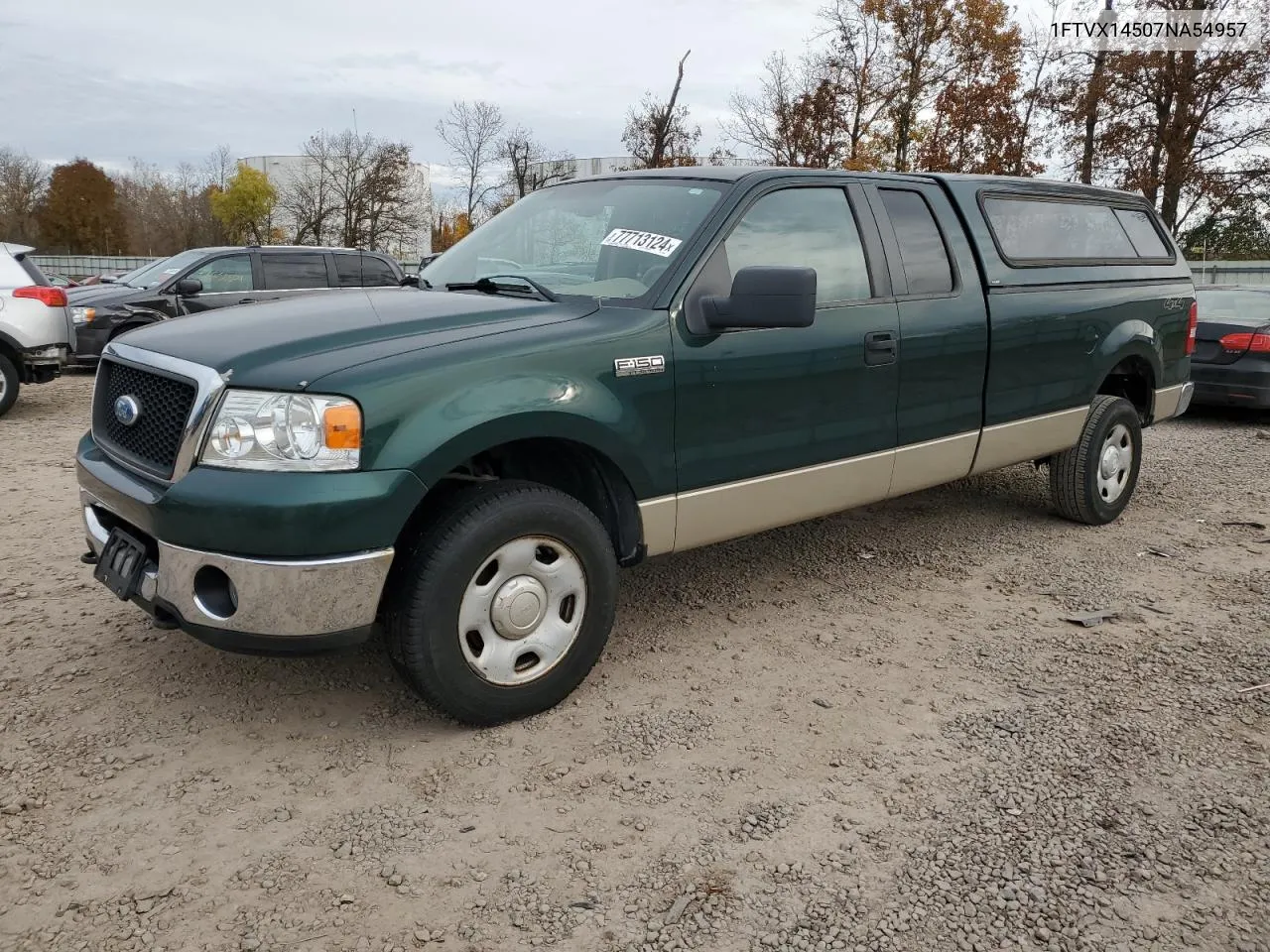 2007 Ford F150 VIN: 1FTVX14507NA54957 Lot: 77713124