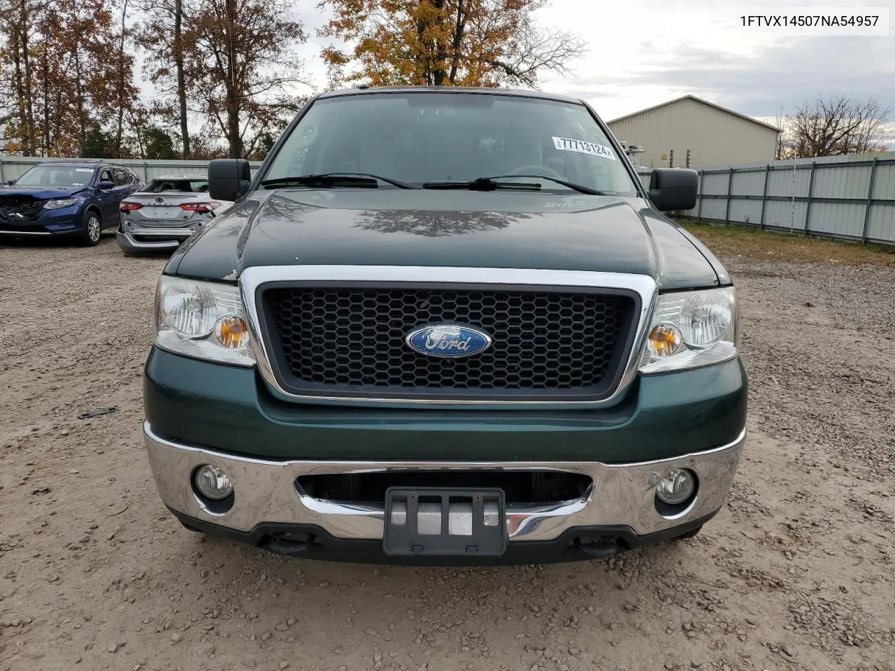 2007 Ford F150 VIN: 1FTVX14507NA54957 Lot: 77713124