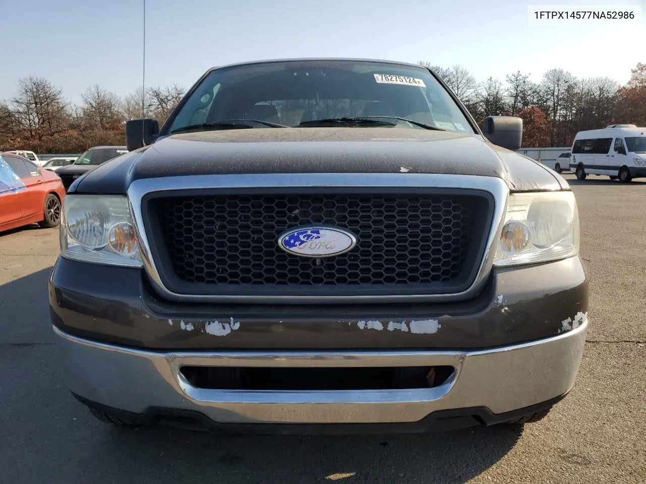 2007 Ford F150 VIN: 1FTPX14577NA52986 Lot: 78275124