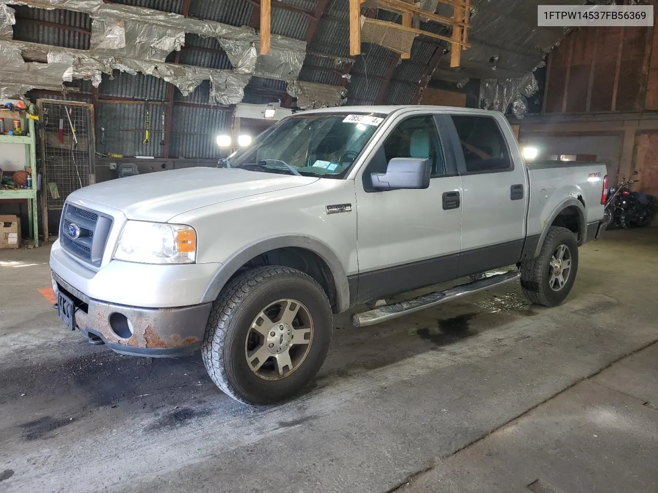 1FTPW14537FB56369 2007 Ford F150 Supercrew