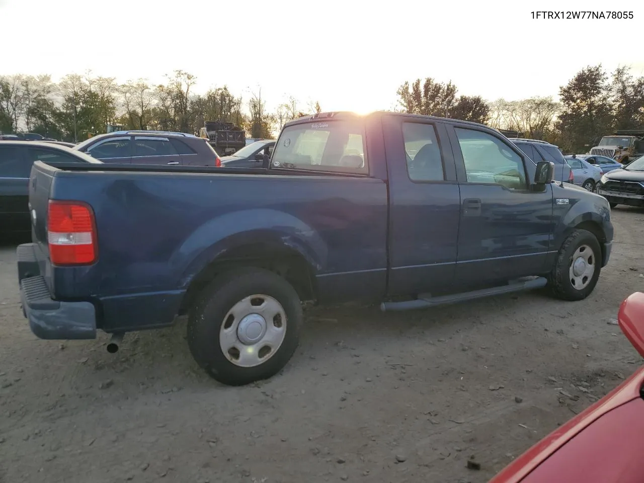 2007 Ford F150 VIN: 1FTRX12W77NA78055 Lot: 78920304