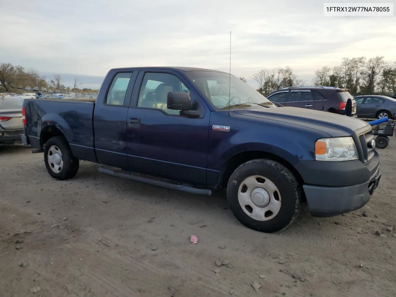 2007 Ford F150 VIN: 1FTRX12W77NA78055 Lot: 78920304