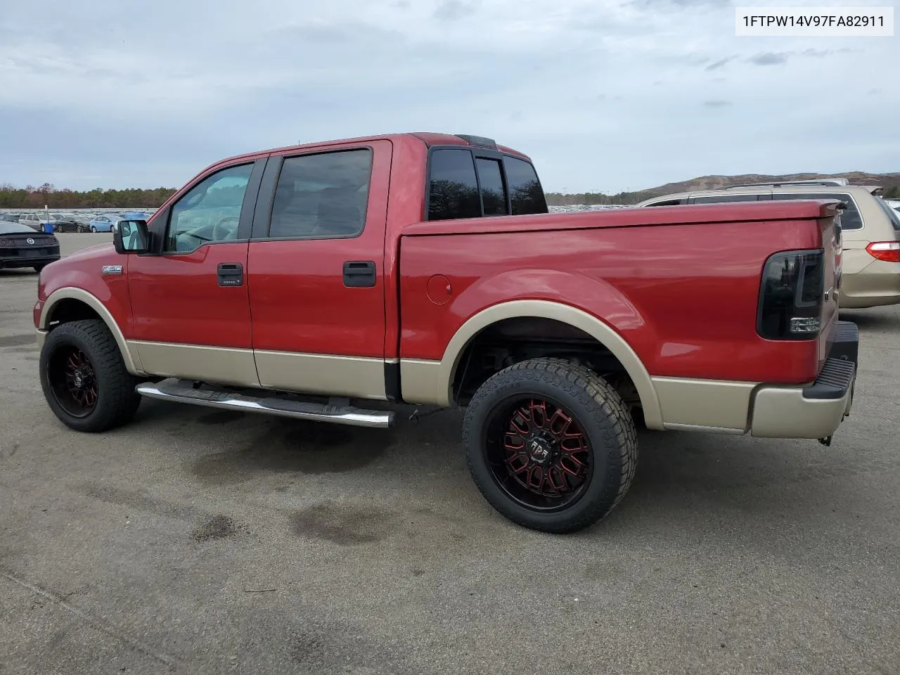 2007 Ford F150 Supercrew VIN: 1FTPW14V97FA82911 Lot: 79069684