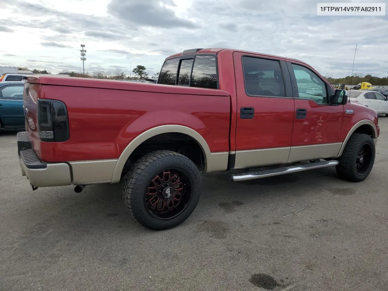 2007 Ford F150 Supercrew VIN: 1FTPW14V97FA82911 Lot: 79069684