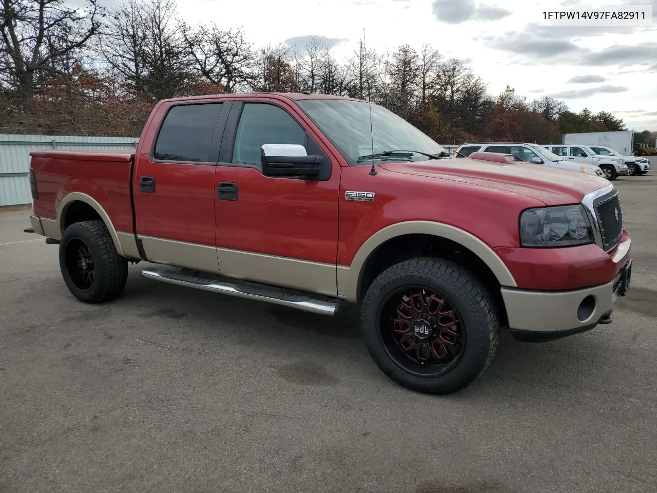 2007 Ford F150 Supercrew VIN: 1FTPW14V97FA82911 Lot: 79069684