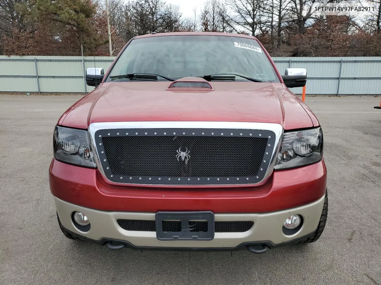 2007 Ford F150 Supercrew VIN: 1FTPW14V97FA82911 Lot: 79069684