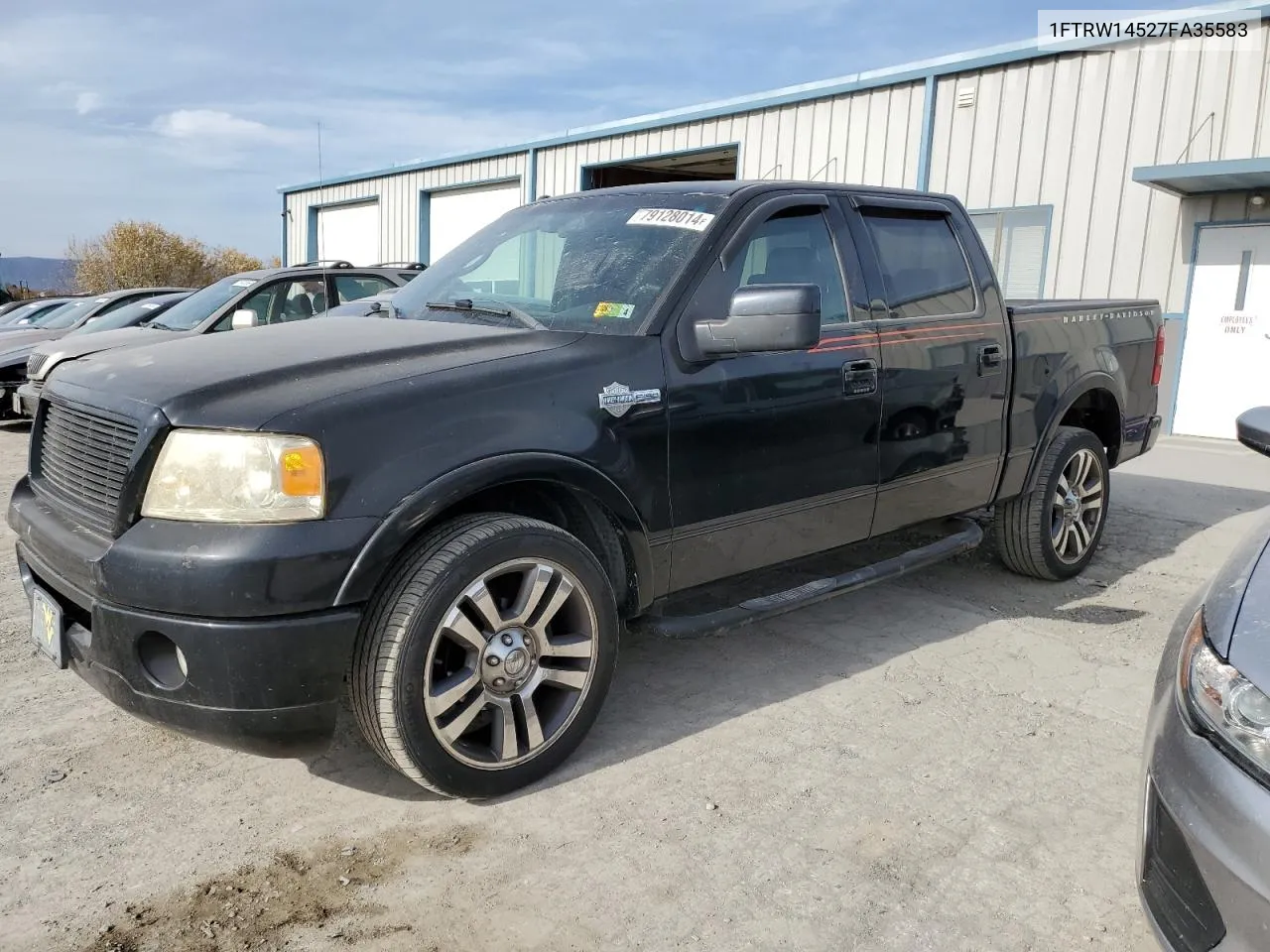 2007 Ford F150 Supercrew VIN: 1FTRW14527FA35583 Lot: 79128014