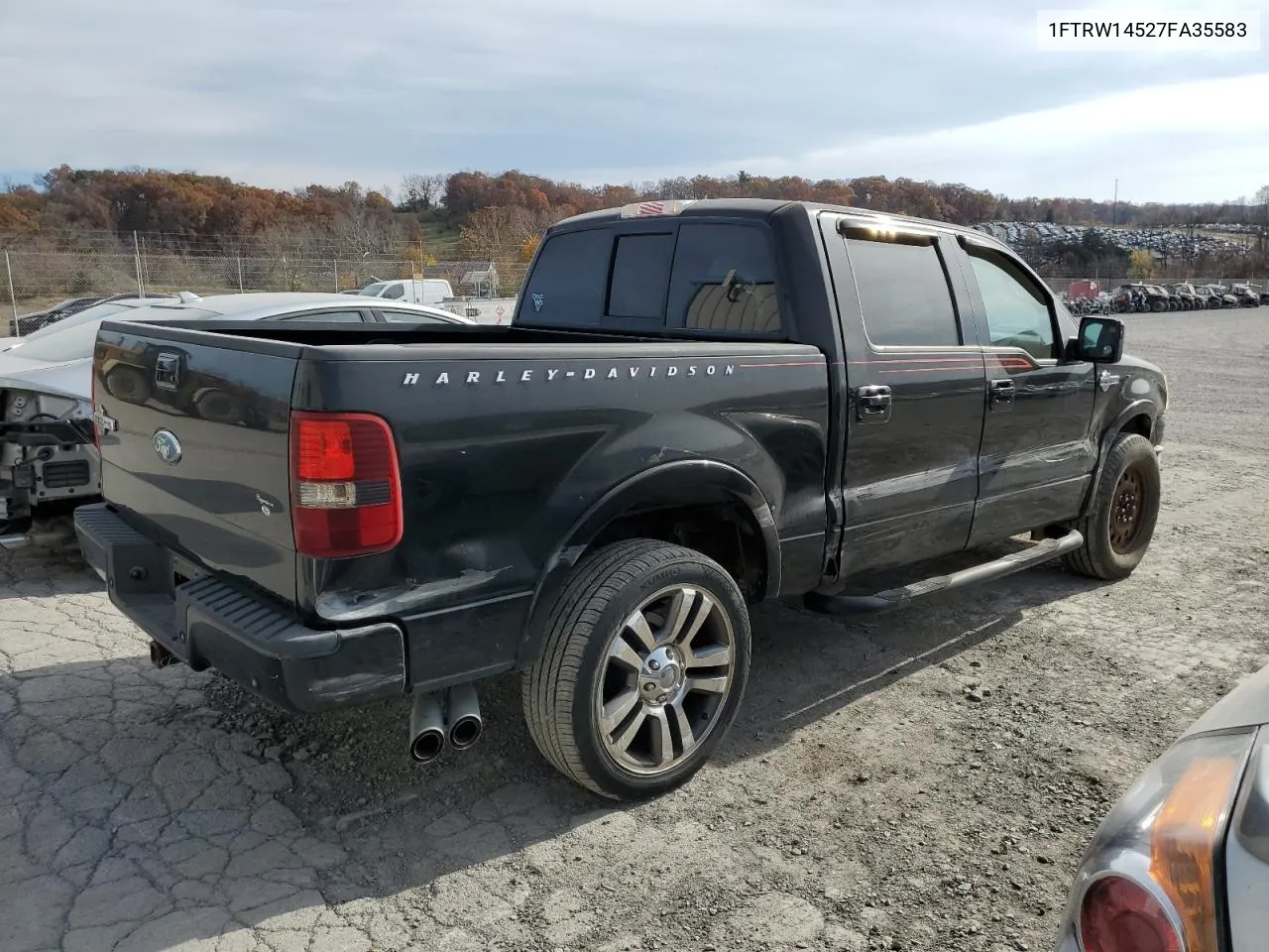 2007 Ford F150 Supercrew VIN: 1FTRW14527FA35583 Lot: 79128014