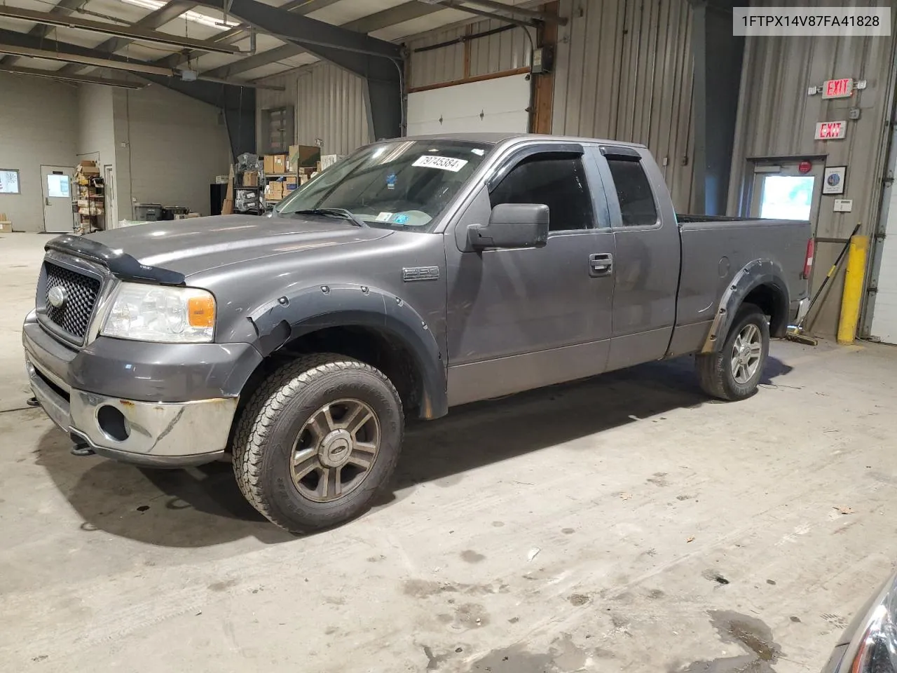 2007 Ford F150 VIN: 1FTPX14V87FA41828 Lot: 79745384