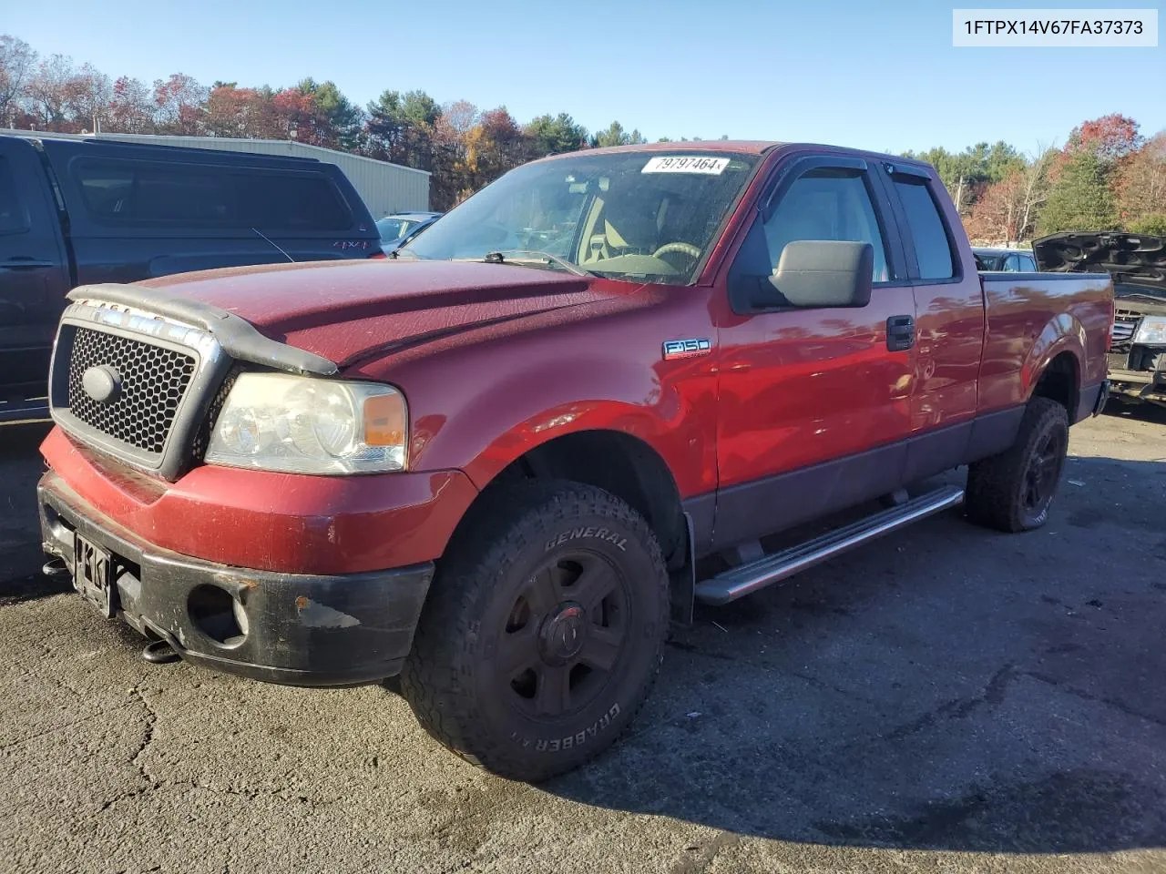 2007 Ford F150 VIN: 1FTPX14V67FA37373 Lot: 79797464