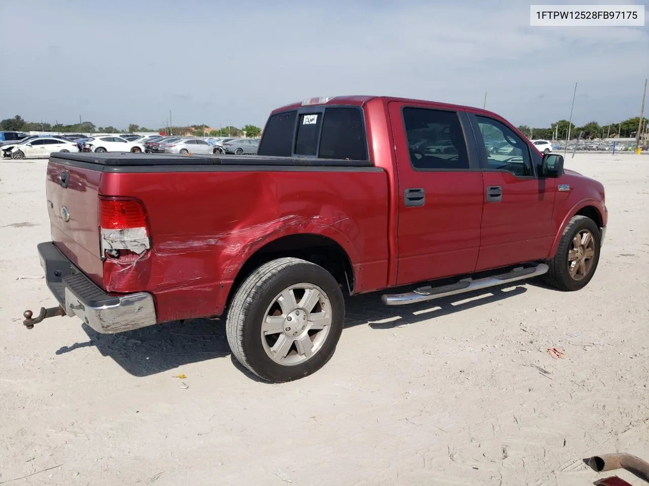 2008 Ford F150 Supercrew VIN: 1FTPW12528FB97175 Lot: 42576864