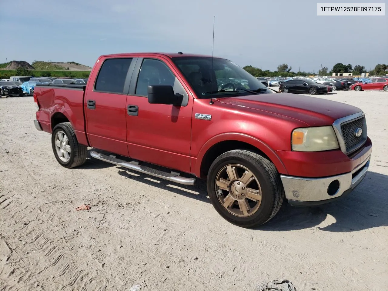 2008 Ford F150 Supercrew VIN: 1FTPW12528FB97175 Lot: 42576864