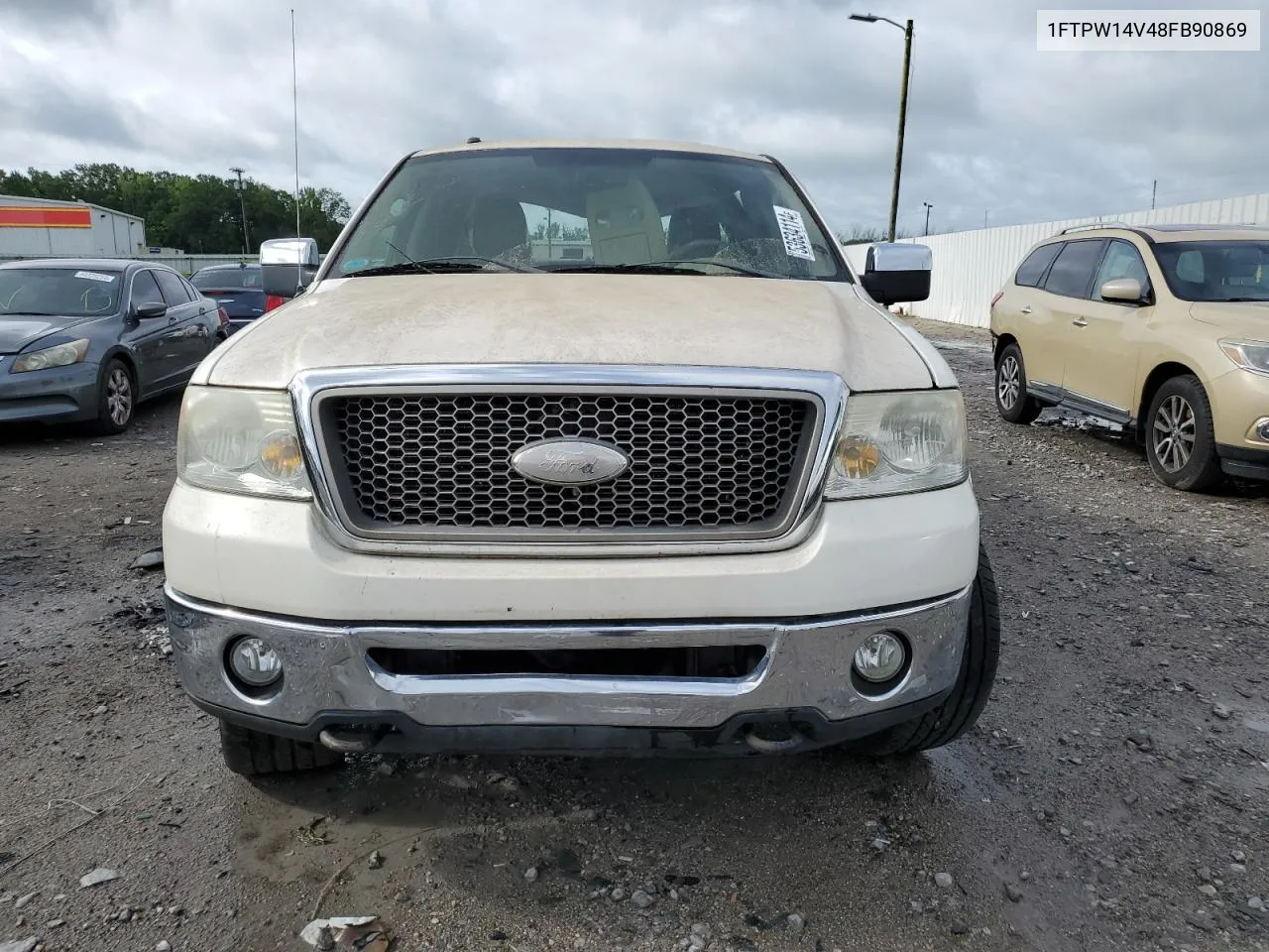 2008 Ford F150 Supercrew VIN: 1FTPW14V48FB90869 Lot: 53634114