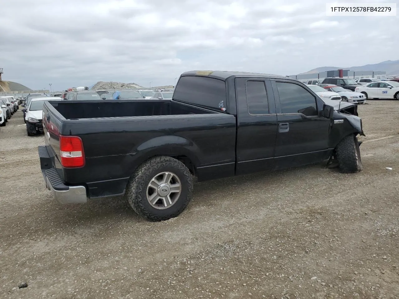 2008 Ford F150 VIN: 1FTPX12578FB42279 Lot: 53831624