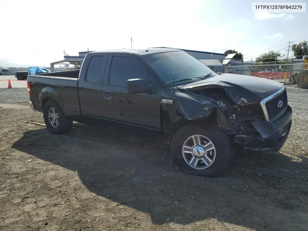 2008 Ford F150 VIN: 1FTPX12578FB42279 Lot: 53831624