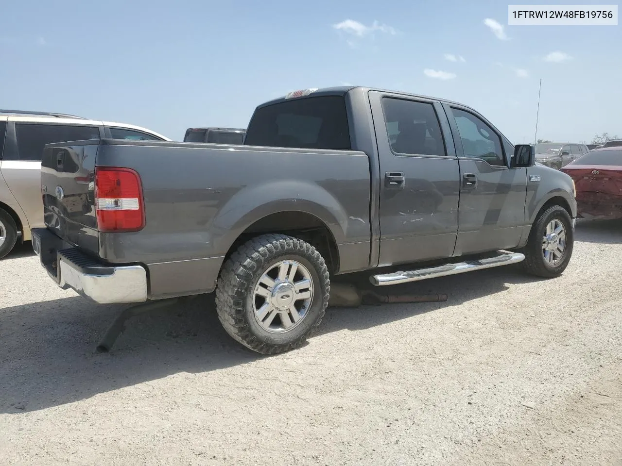 1FTRW12W48FB19756 2008 Ford F150 Supercrew