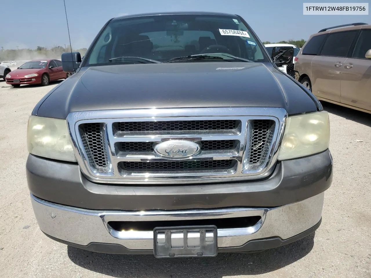 1FTRW12W48FB19756 2008 Ford F150 Supercrew