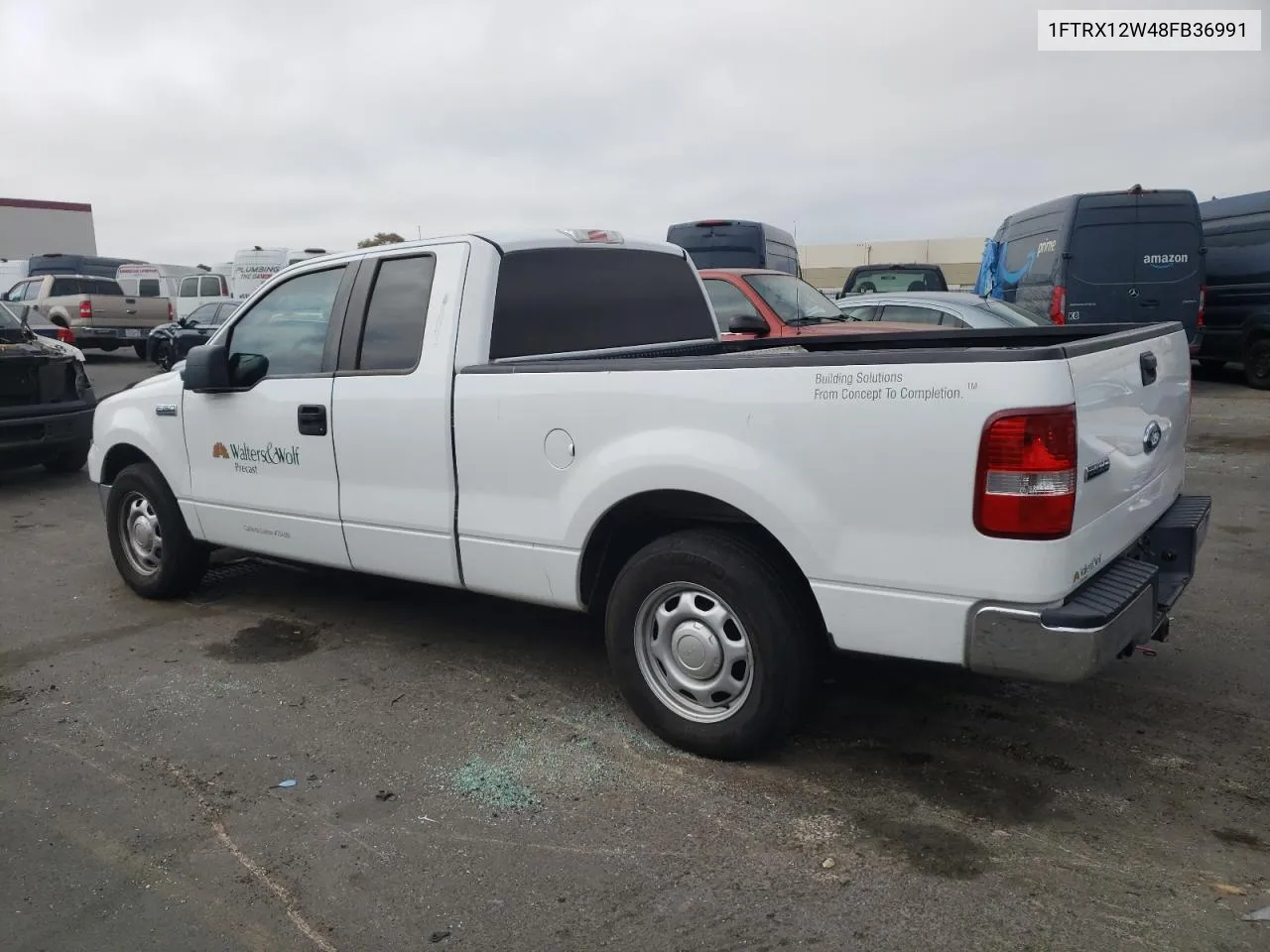 2008 Ford F150 VIN: 1FTRX12W48FB36991 Lot: 66173404