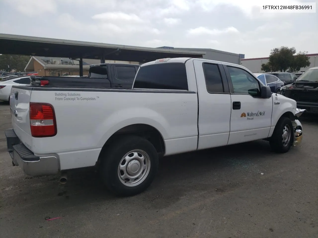 2008 Ford F150 VIN: 1FTRX12W48FB36991 Lot: 66173404