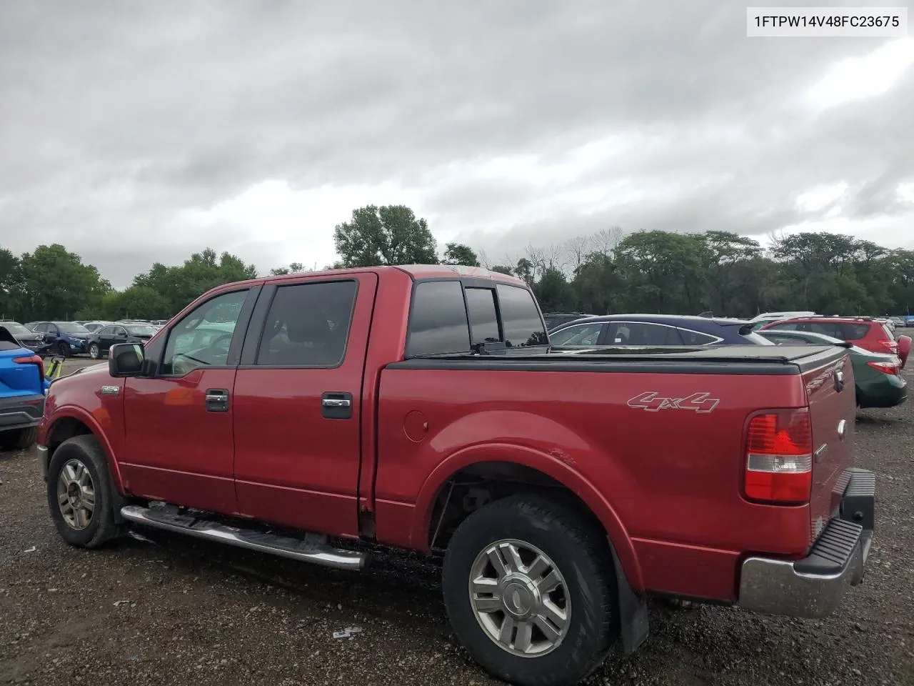 2008 Ford F150 Supercrew VIN: 1FTPW14V48FC23675 Lot: 66868754