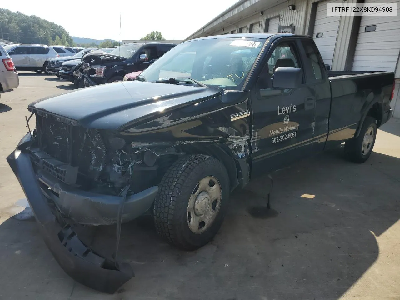 2008 Ford F150 VIN: 1FTRF122X8KD94908 Lot: 67441704