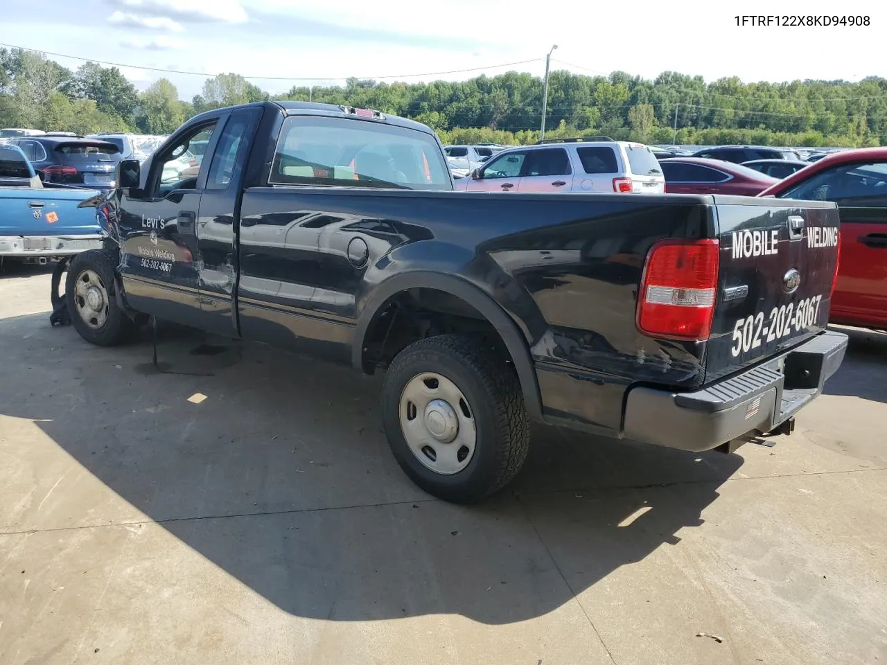 2008 Ford F150 VIN: 1FTRF122X8KD94908 Lot: 67441704