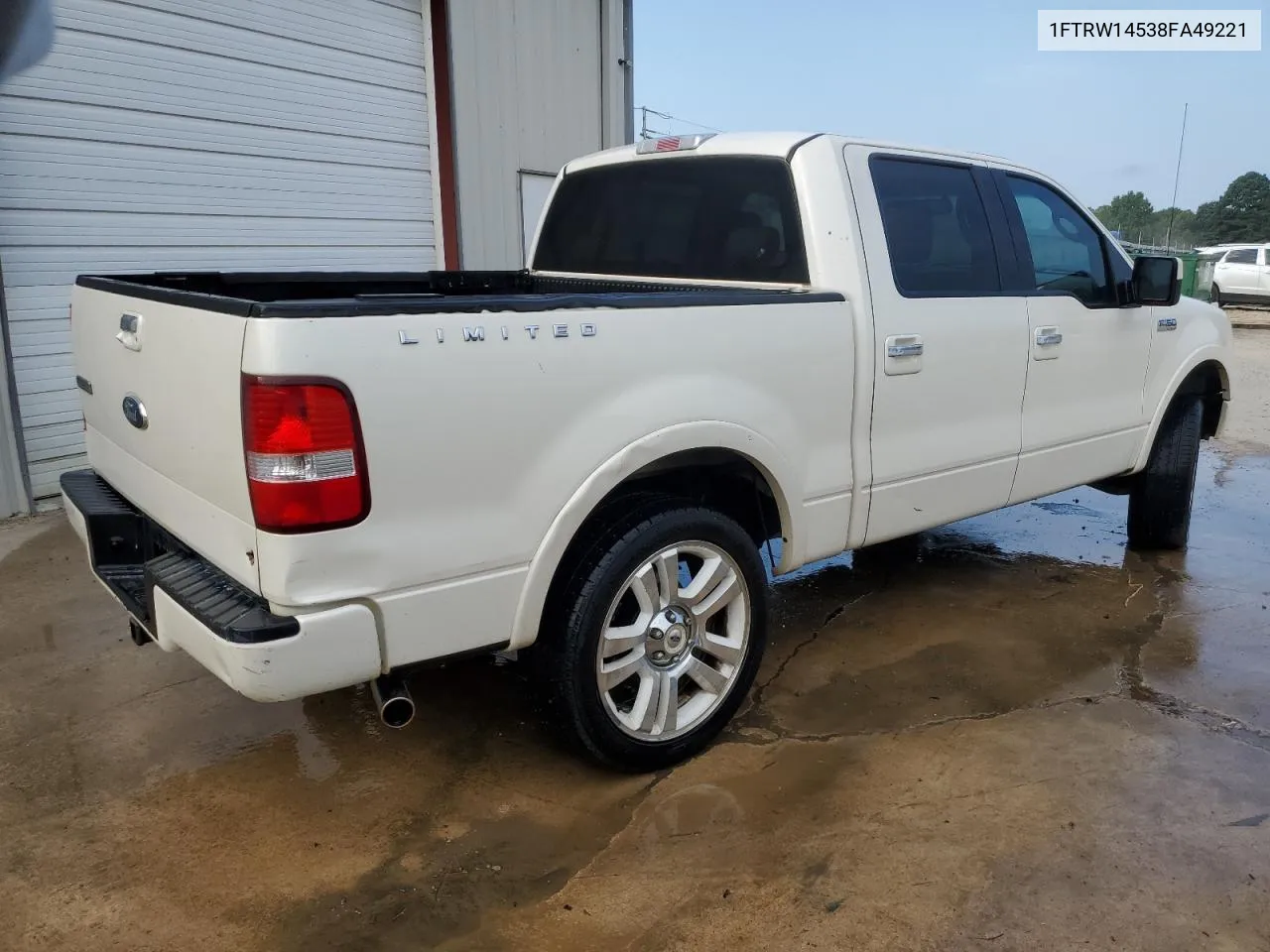 2008 Ford F150 Supercrew VIN: 1FTRW14538FA49221 Lot: 67479474