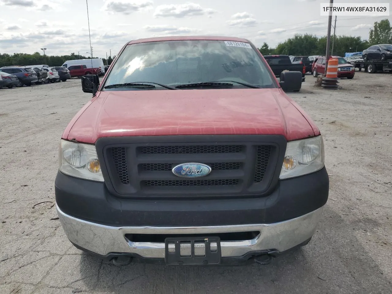 1FTRW14WX8FA31629 2008 Ford F150 Supercrew