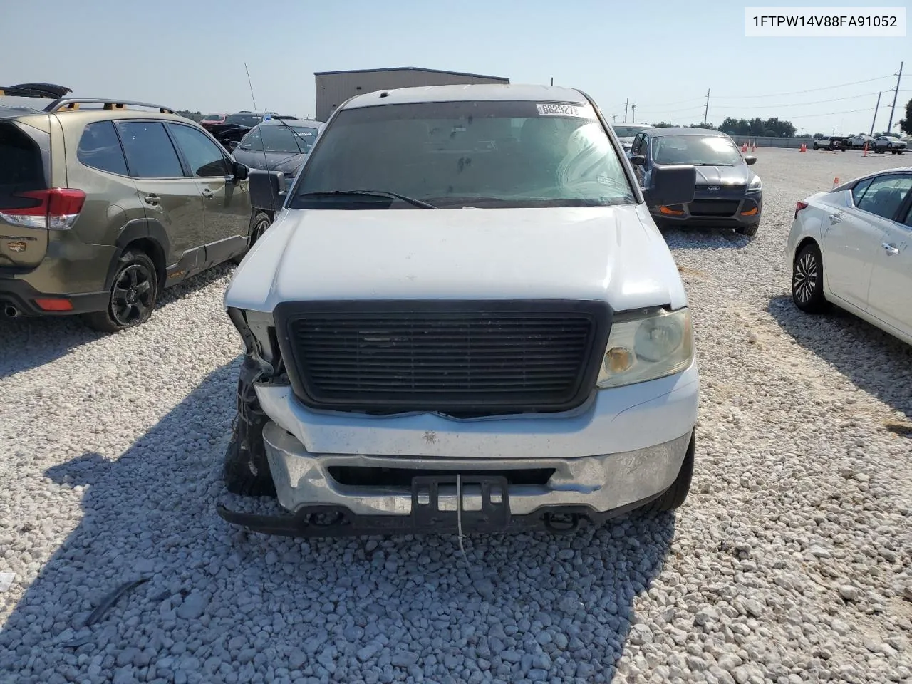 2008 Ford F150 Supercrew VIN: 1FTPW14V88FA91052 Lot: 68292784