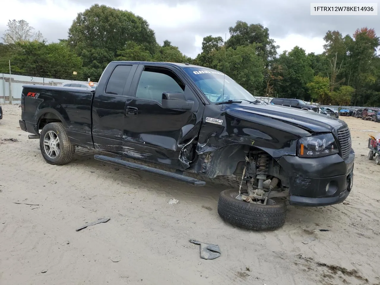 2008 Ford F150 VIN: 1FTRX12W78KE14936 Lot: 68522034