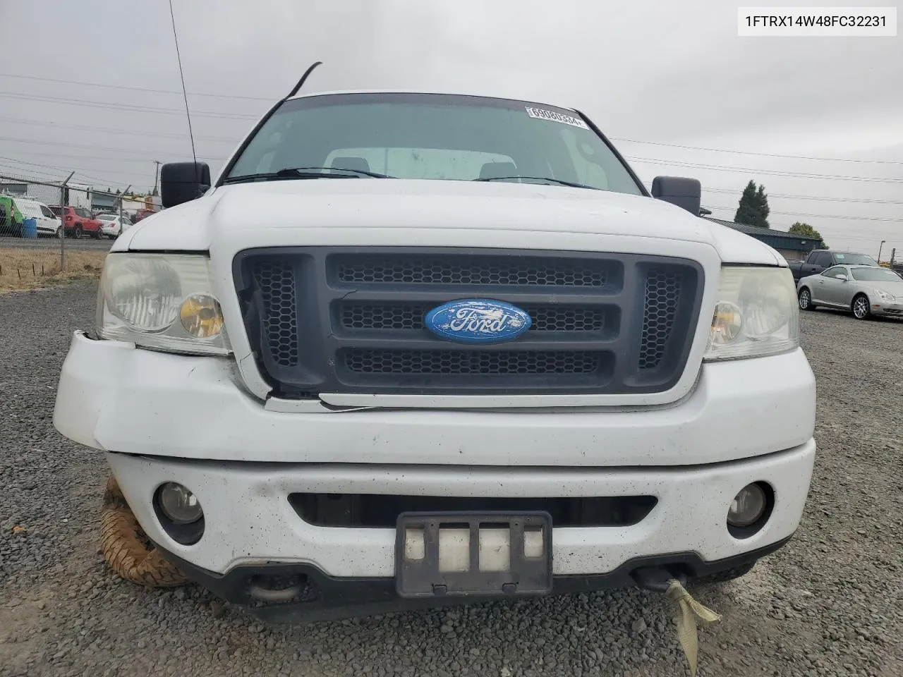 2008 Ford F150 VIN: 1FTRX14W48FC32231 Lot: 69080334