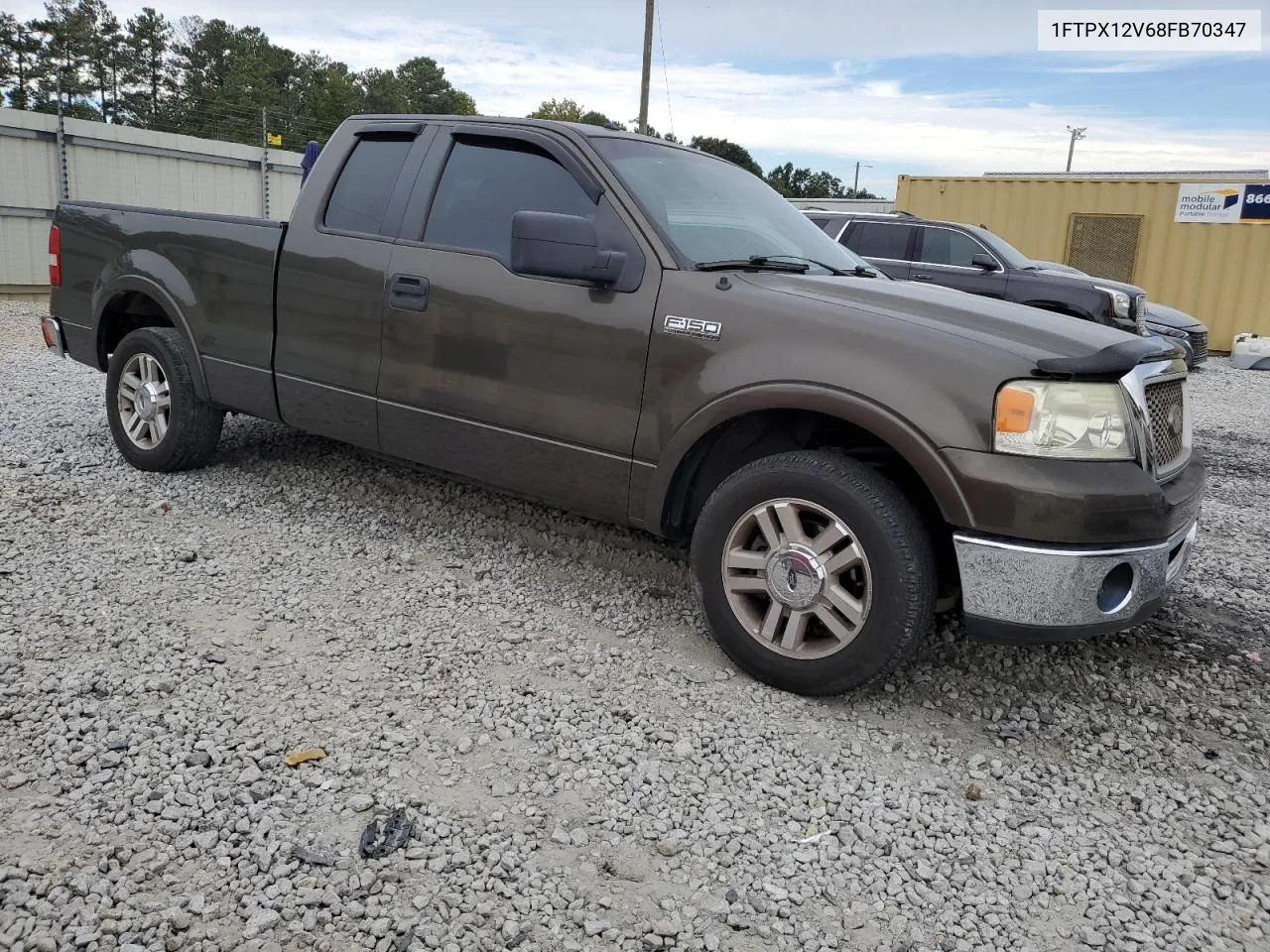 2008 Ford F150 VIN: 1FTPX12V68FB70347 Lot: 70238804