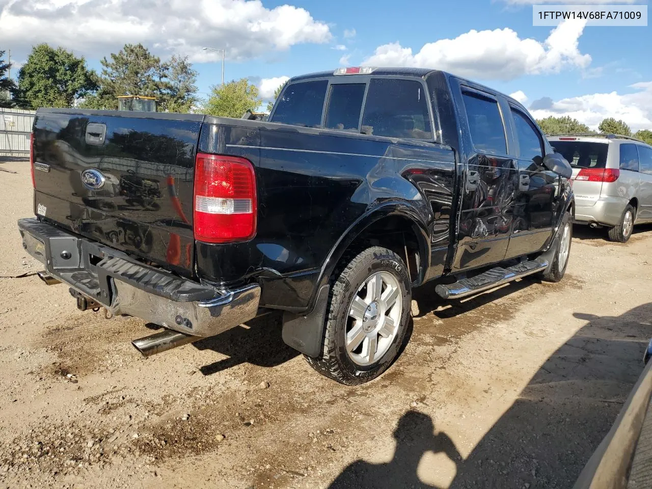 2008 Ford F150 Supercrew VIN: 1FTPW14V68FA71009 Lot: 70313744