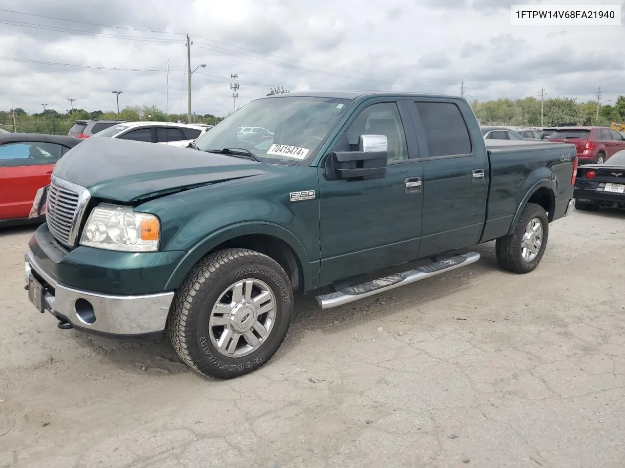 1FTPW14V68FA21940 2008 Ford F150 Supercrew